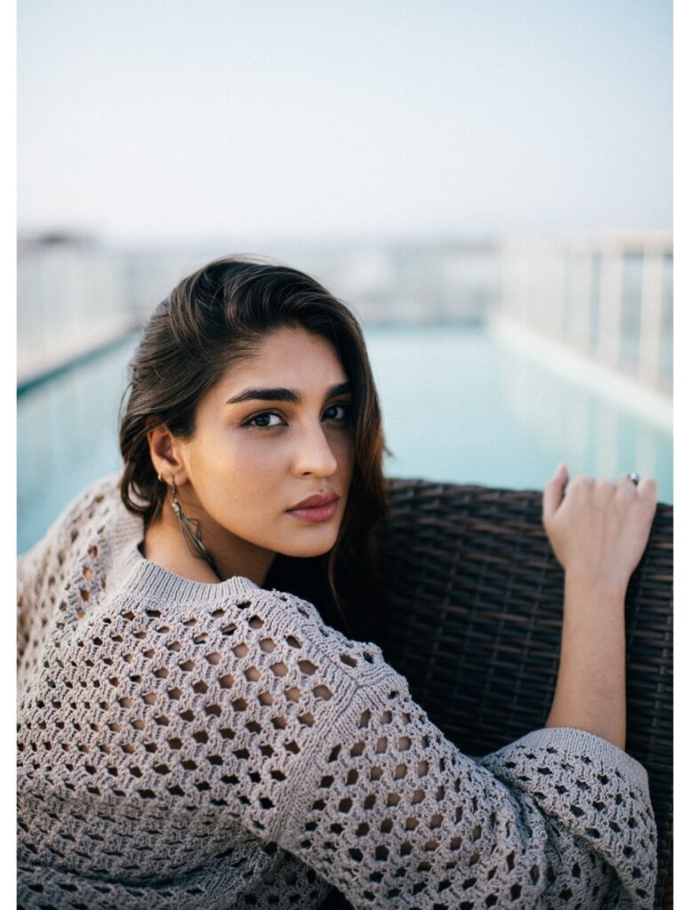 Yukti Thareja Stunning Looks in Holes Shirt