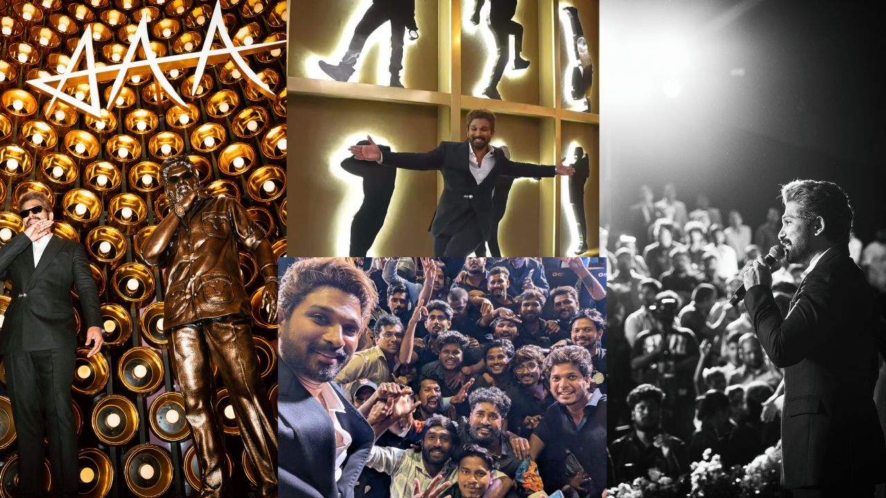 Allu Arjun : వైజాగ్‌లో AAA సినిమాస్ గ్రాండ్ ఓపెనింగ్.. సందడి చేసిన అల్లు అర్జున్.. ఫోటోలు వైరల్..