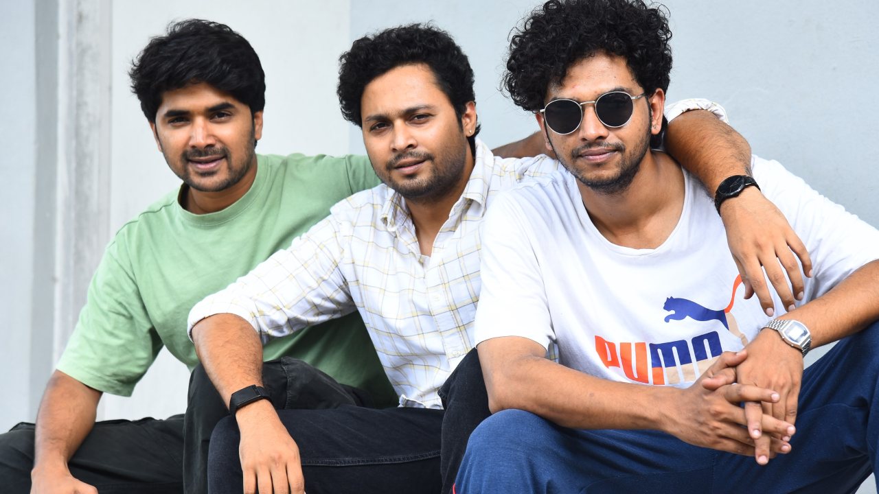 Ameerlog : అమీర్ లోగ్ ముగ్గురు హీరోలు.. MC హరి, మనోజ్, శశిధర్.. సినిమా గురించి ఏం చెప్పారంటే..