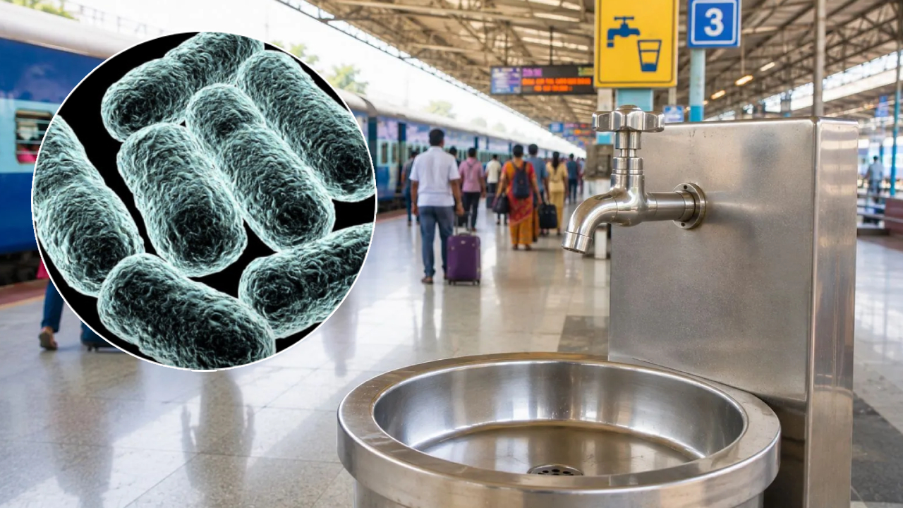 E-Coli In Drinking Water: రైల్వే స్టేషన్ల నీటిలో ‘ఈ-కోలి’ బ్యాక్టీరియా.. కాగ్ షాకింగ్ నివేదిక.. కేంద్రంపై తీవ్ర స్థాయిలో ఫైర్