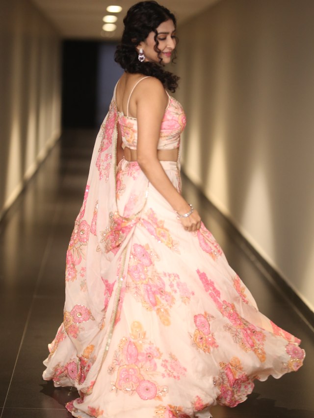 Farnaz Shetty Stunning Looks in Gaja Teaser Launch Event