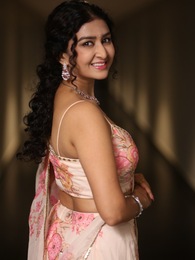 Farnaz Shetty Stunning Looks in Gaja Teaser Launch Event