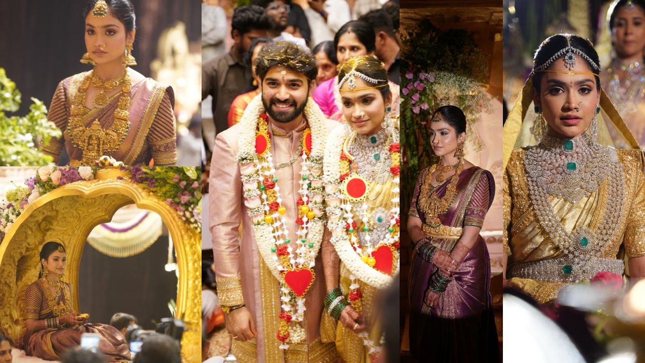 Janani Bandla : బండ్ల గణేష్ కూతురు పెళ్లి.. భారీ నగలతో పెళ్లికూతురుగా ‘జనని బండ్ల’ని చూశారా..?