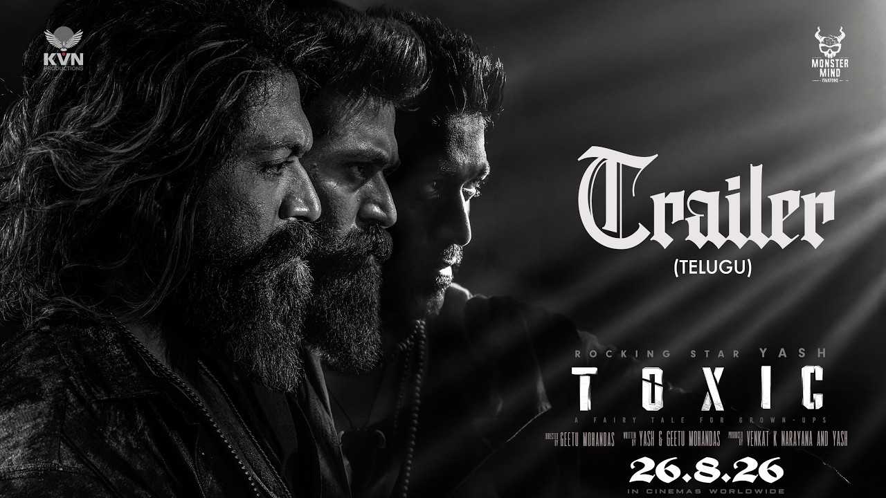 Toxic Trailer: ‘టాక్సిక్’ ట్రైలర్ రిలీజ్.. యష్ యాక్షన్ అవతార్ విజువల్ మైండ్ బ్లోయింగ్