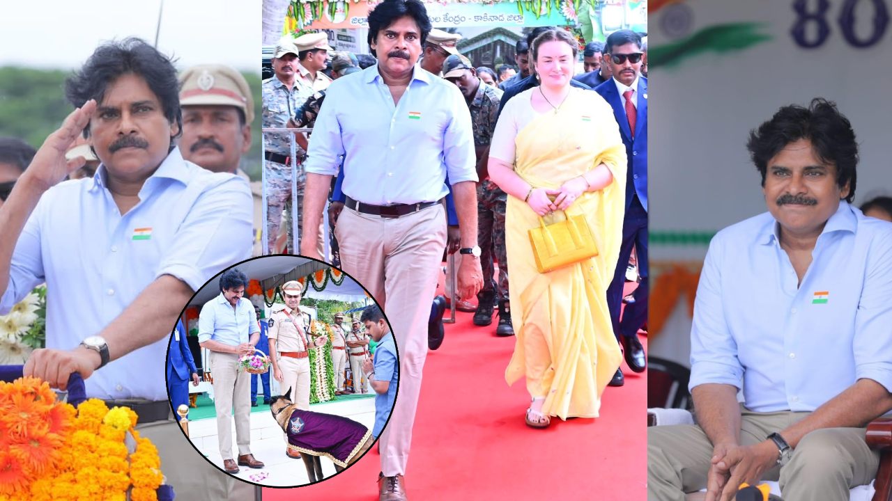 Pawan Kalyan : స్వాతంత్ర్య దినోత్స‌వ వేడుక‌ల్లో ఏపీ డిప్యూటీ సీఎం పవన్ కళ్యాణ్.. ఫొటోలు..