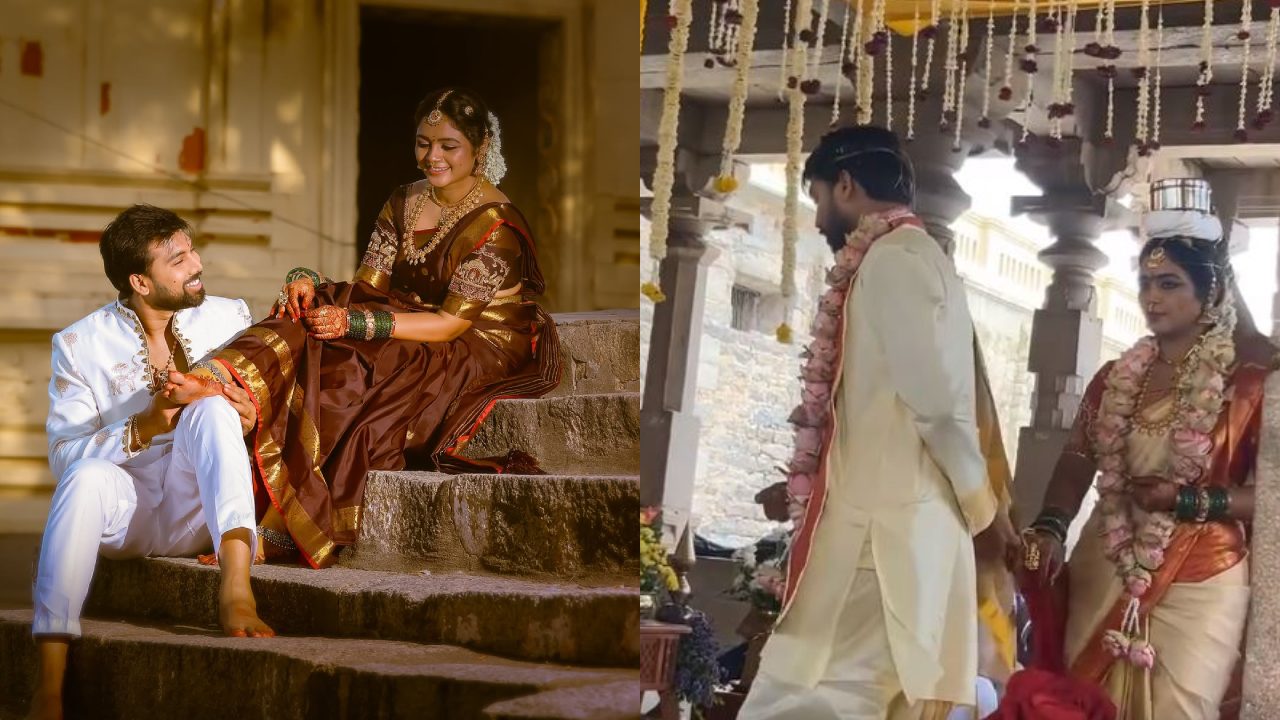 Serial Actress Sireesha : పెళ్లి చేసుకున్న సీరియల్ నటి శిరీష.. సీరియల్ నటుడితో ప్రేమ వివాహం.. ఫొటోలు వైరల్..