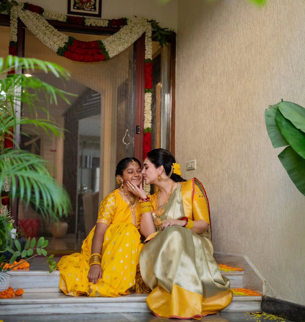 Sridevi Vijaykumar Varalakshmi Vratham Celebrations with Family