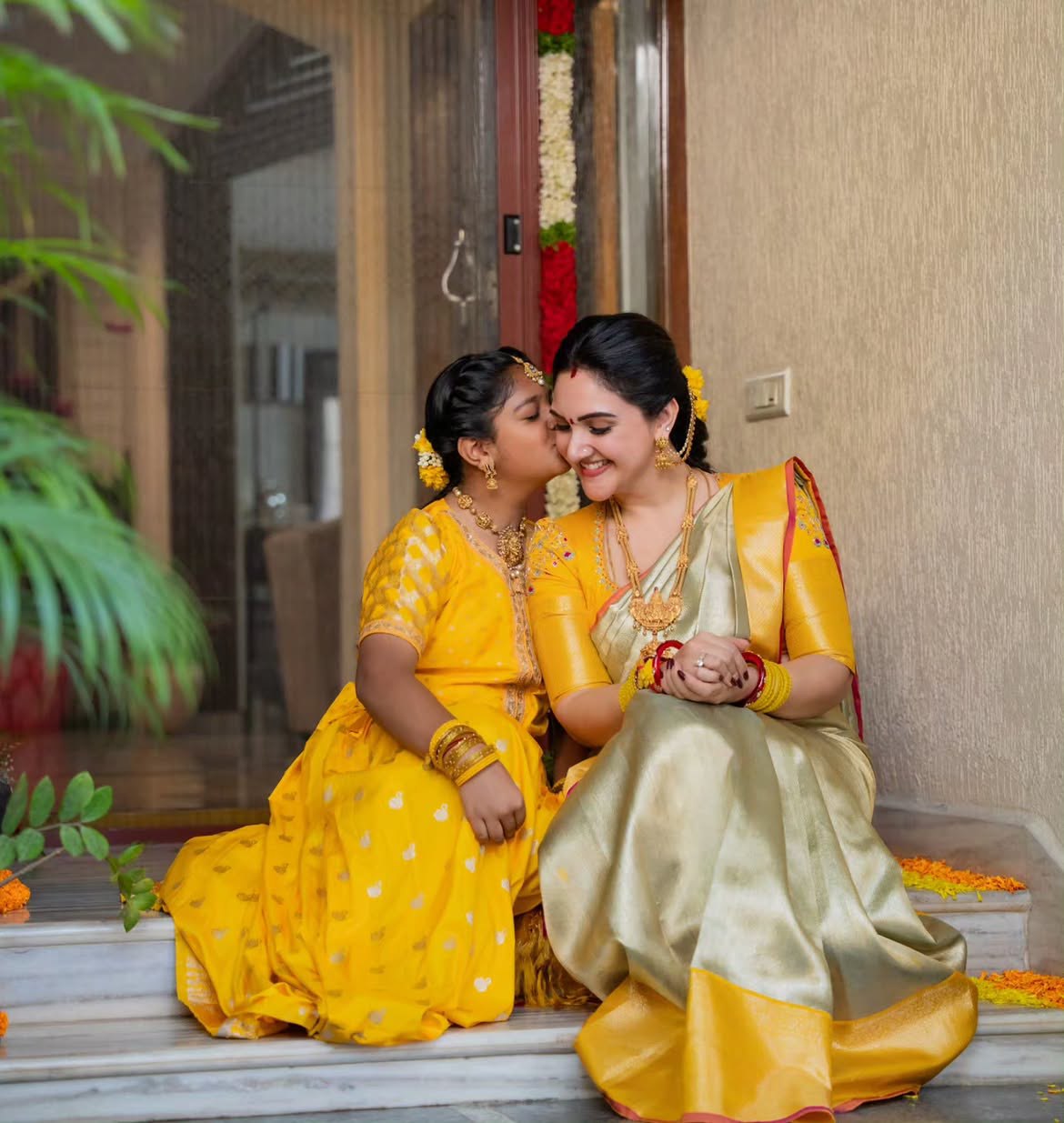 Sridevi Vijaykumar Varalakshmi Vratham Celebrations with Family