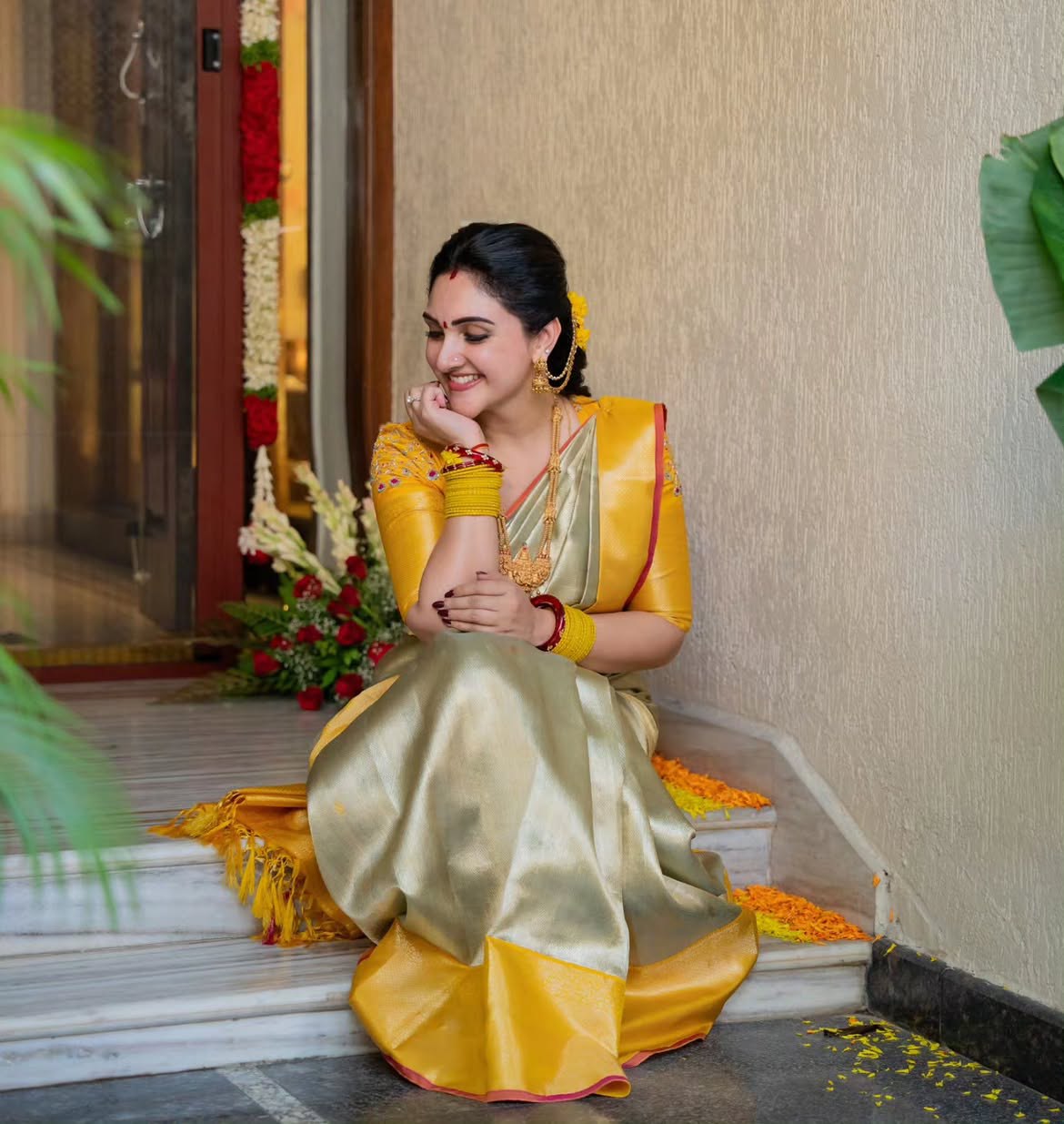 Sridevi Vijaykumar Varalakshmi Vratham Celebrations with Family