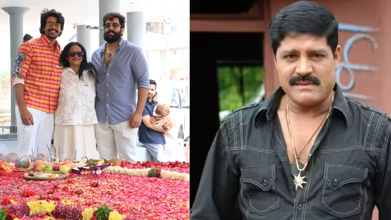 Srihari Wife and Sons Pay Tributes to his Birth Anniversary