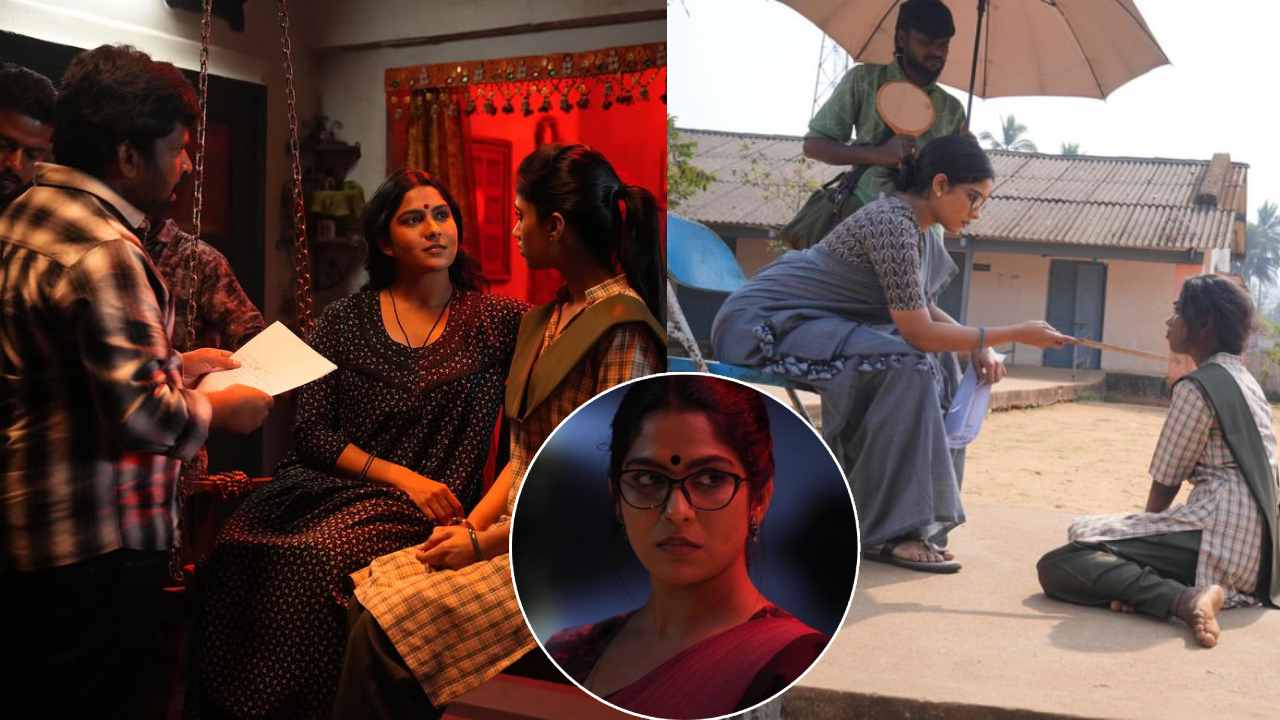 Swasika : ‘ఇరుముడి’ వర్కింగ్ స్టిల్స్ షేర్ చేసిన లేడీ విలన్.. శ్వాసిక ఫొటోలు..