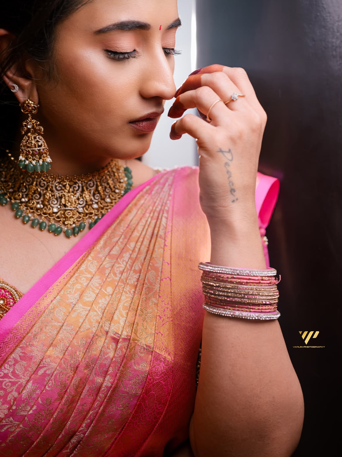 Youtuber Viraajita Varalakshmi Vratham Special Photos