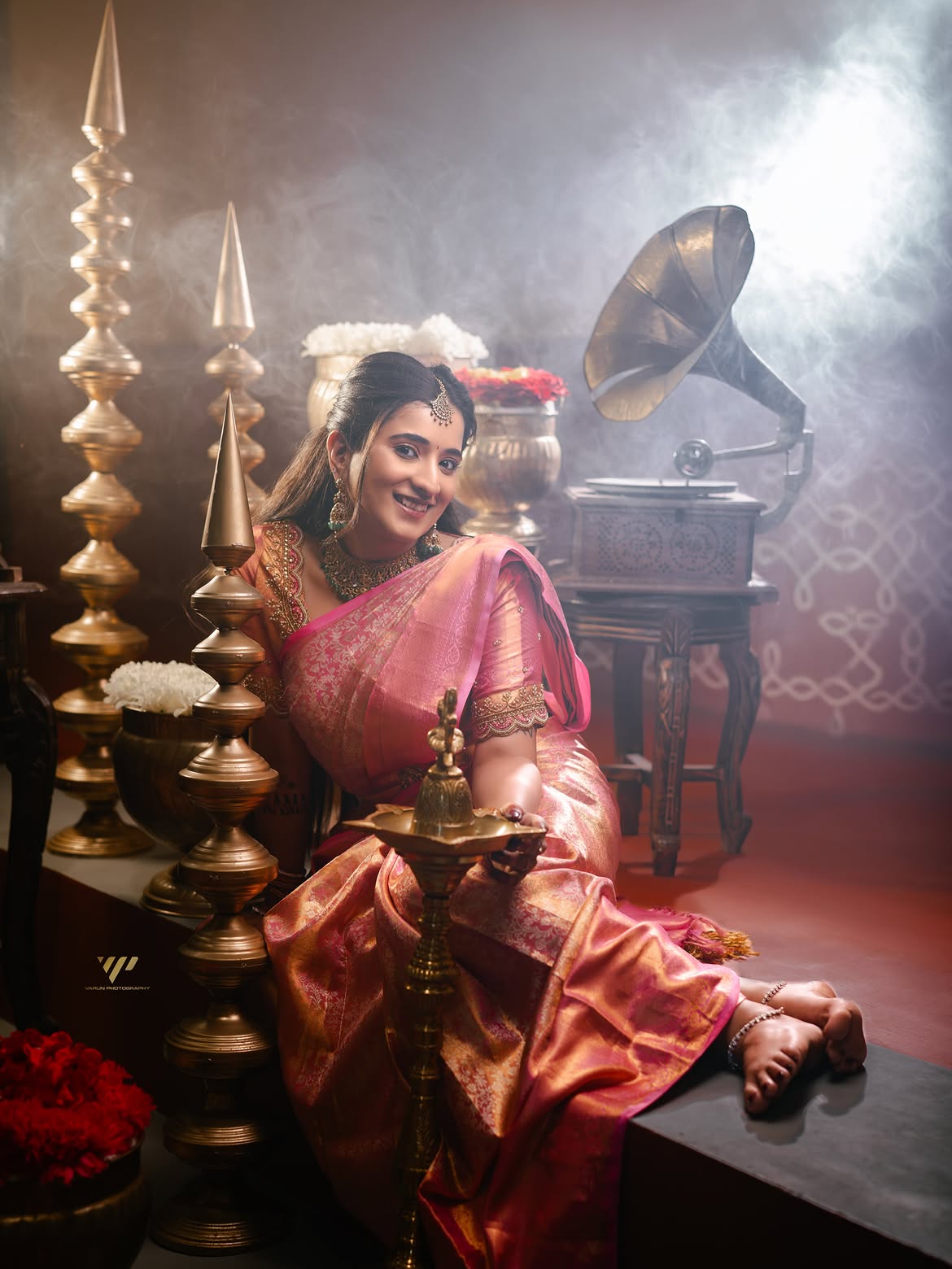 Youtuber Viraajita Varalakshmi Vratham Special Photos