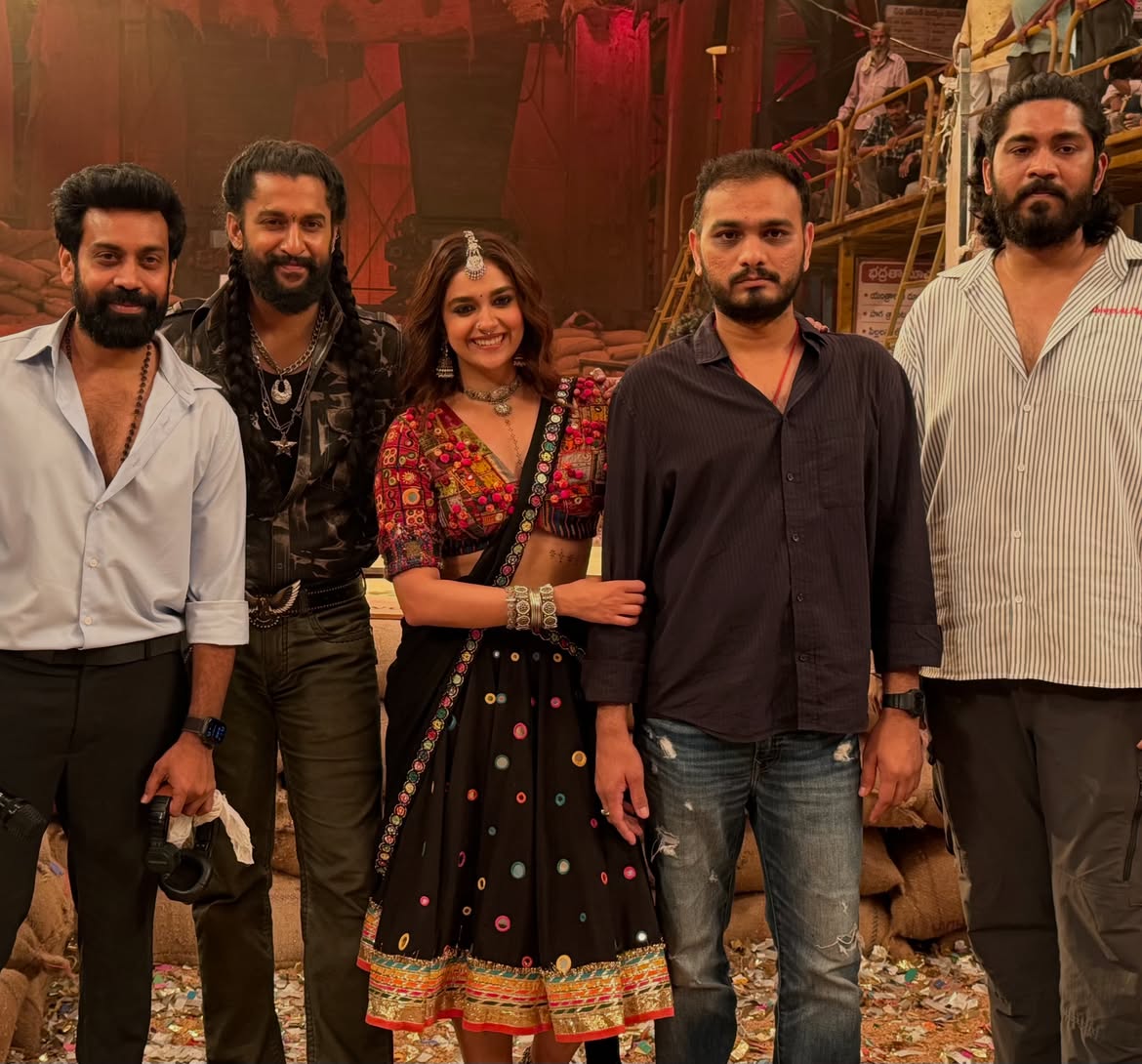 Aata Sandeep Shares The Paradise Movie Song Working Stills