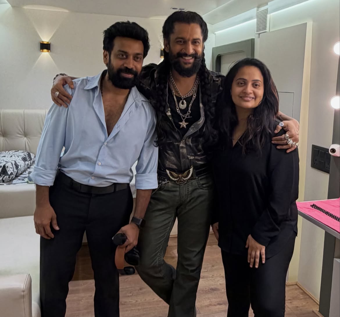 Aata Sandeep Shares The Paradise Movie Song Working Stills