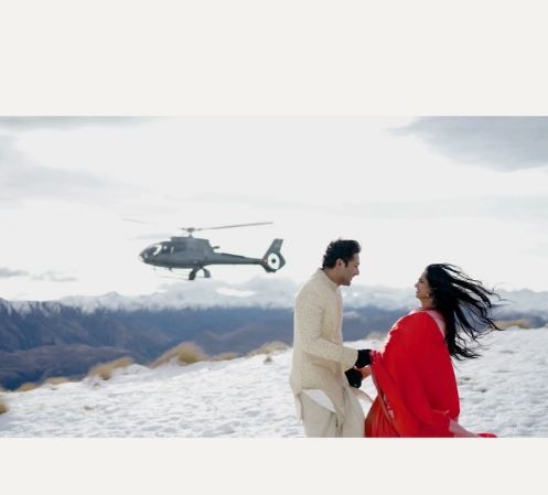 Princce Cecil Special Photo shoot with Wife Sai Prathima in New Zealand