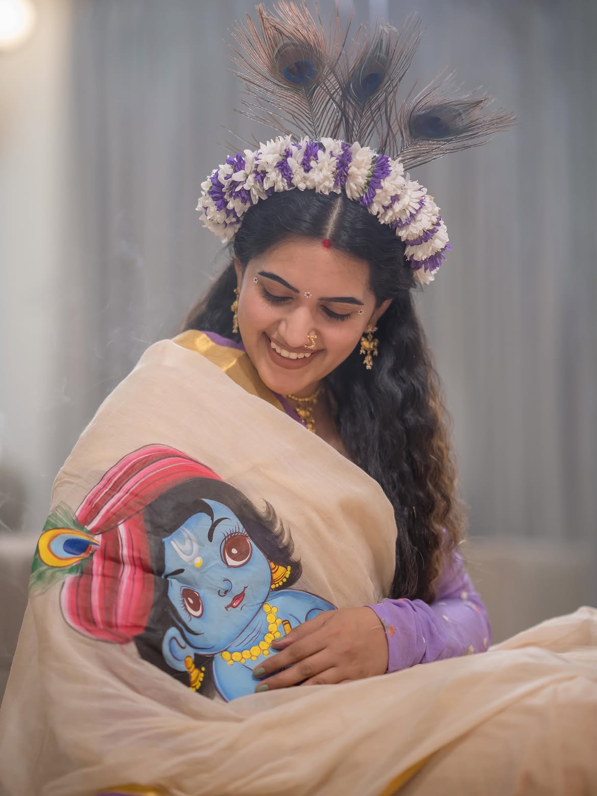 Sravanthi Chokarapu Krishnashtami Special Photos