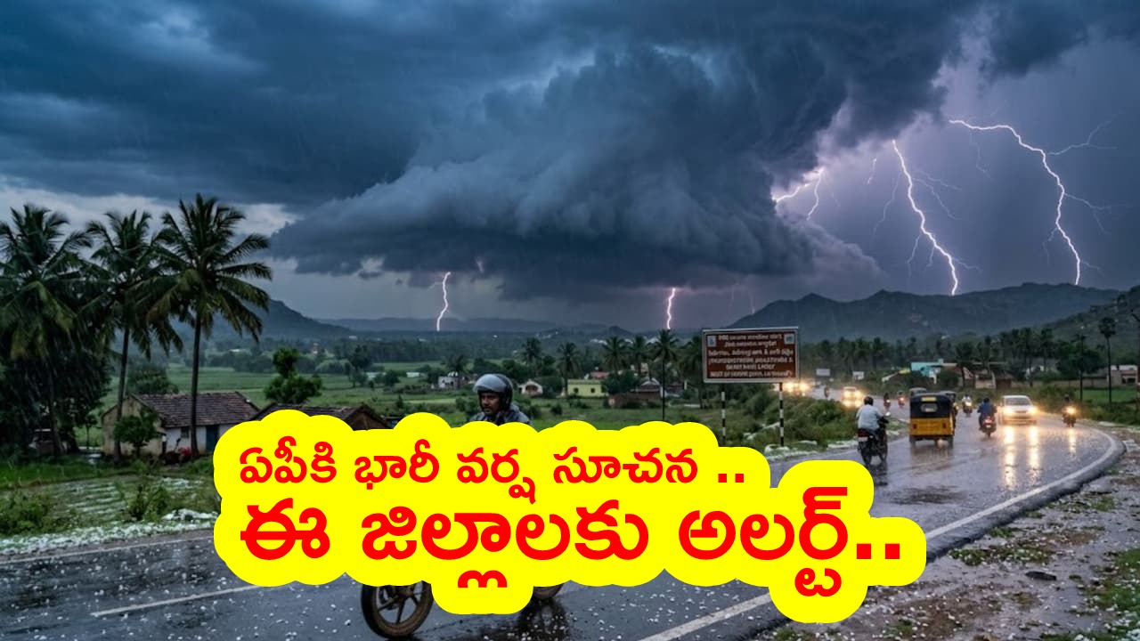 AP Rain Alert : ఏపీ ప్రజలకు బిగ్ అలర్ట్.. ఈ జిల్లాల్లో నేడు, రేపు భారీ వర్షాలు.. పిడుగుపాటు హెచ్చరిక