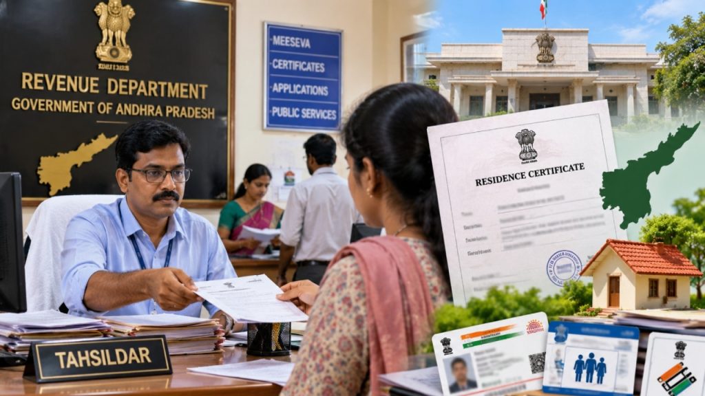 AP Residence Certificate : ఏపీ ప్రజలకు గుడ్ న్యూస్.. రెసిడెన్స్ సర్టిఫికెట్‌పై ప్రభుత్వం కీలక నిర్ణయం
