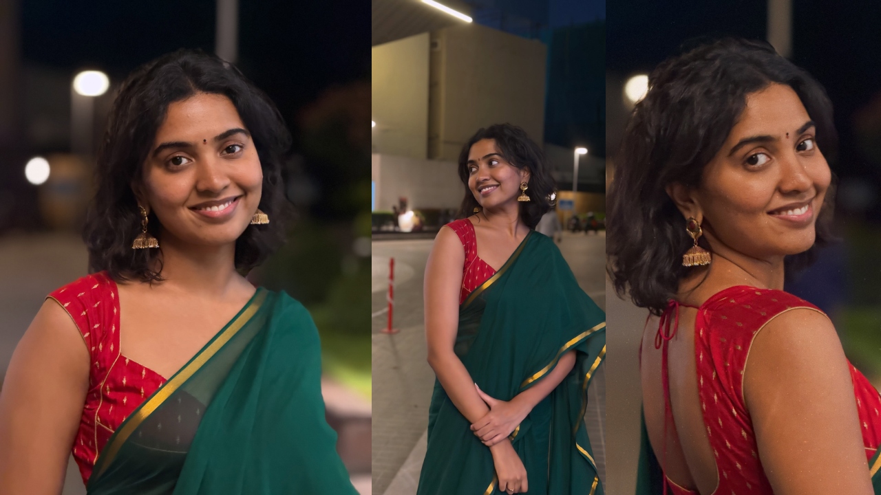 Shivathmika Rajashekar : చీర క‌ట్టులో రాజ‌శేఖ‌ర్ కూతురు.. శివాత్మిక ఫోటోలు వైర‌ల్..