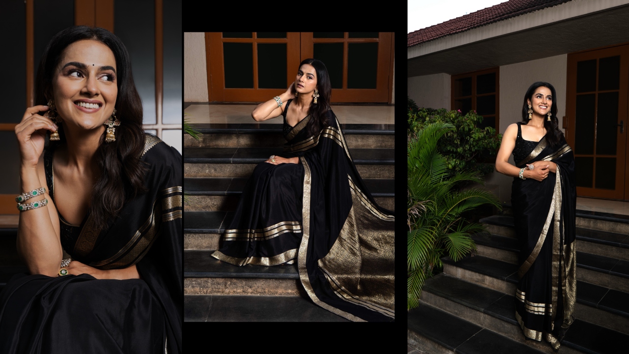Shraddha Srinath : బ్లాక్ శారీలో శ్రద్ధా శ్రీనాథ్‌.. అదిరిపోయే ఫోటోలు..