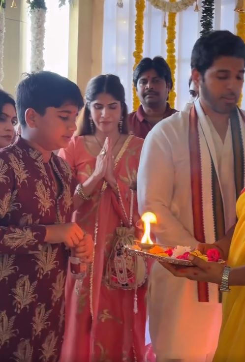Allu Family Vinayaka Chavithi Celebrations