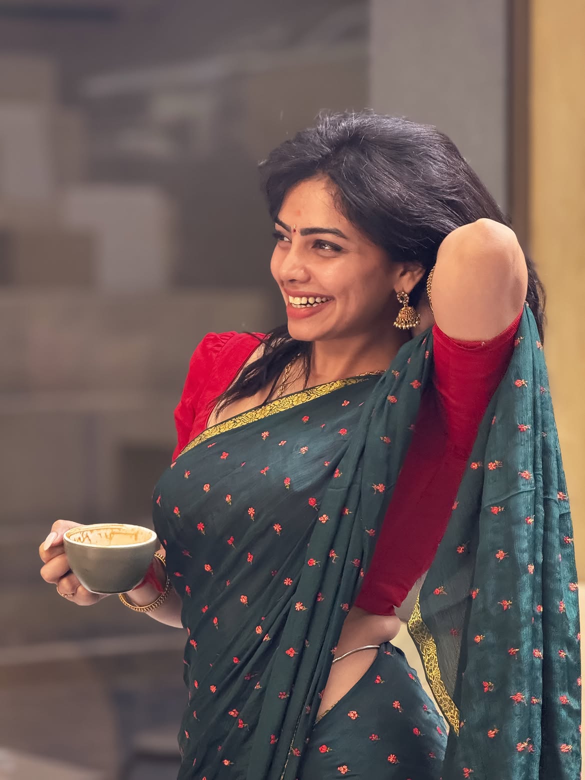 Anala Susmitha Stunning Looks in Saree