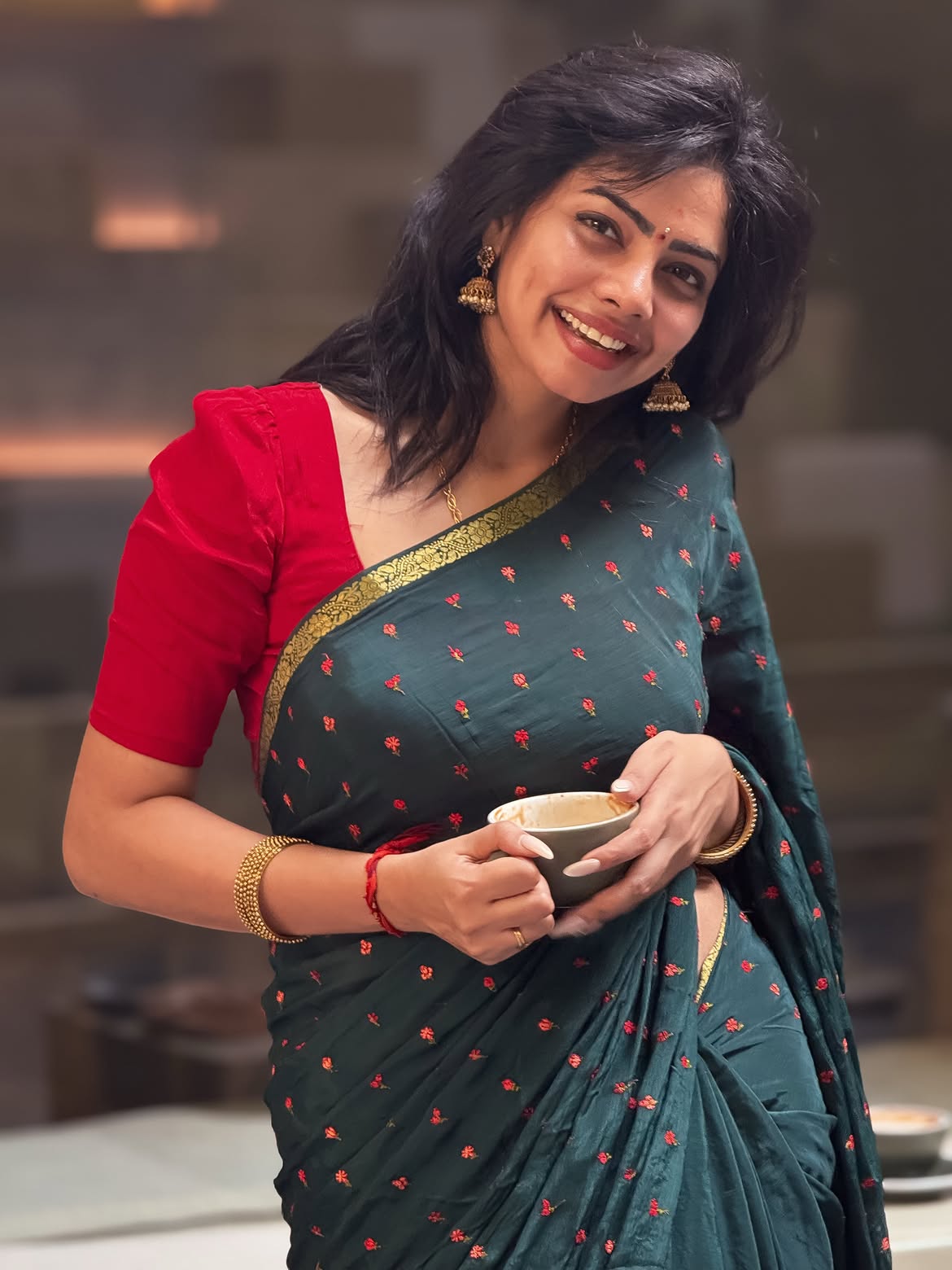 Anala Susmitha Stunning Looks in Saree
