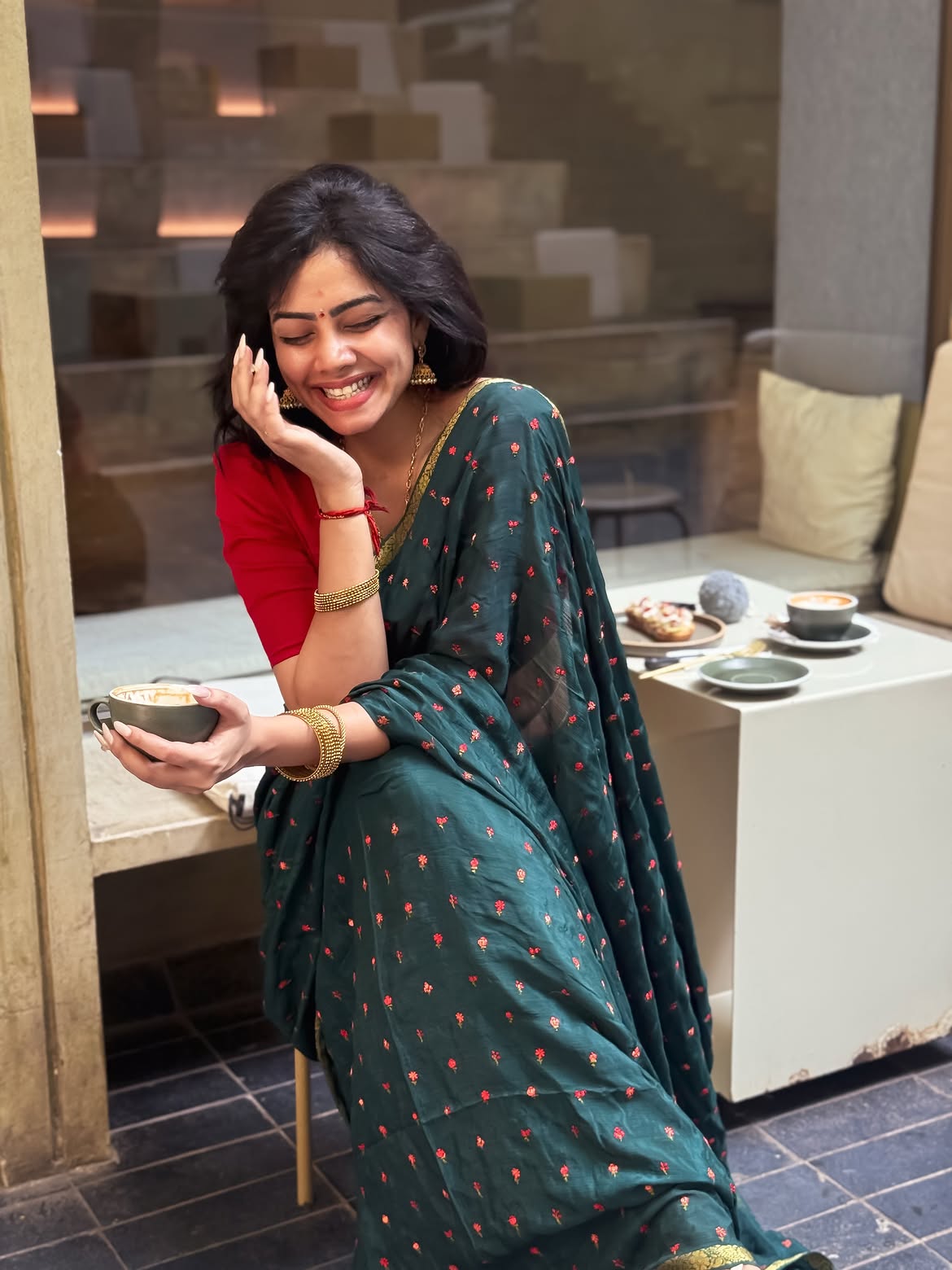 Anala Susmitha Stunning Looks in Saree