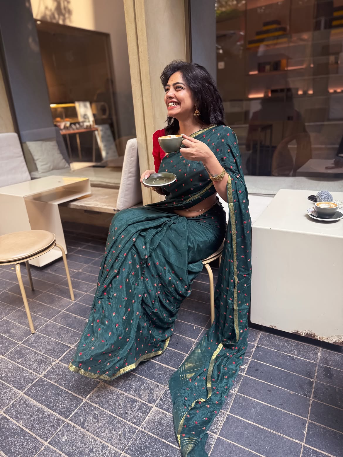 Anala Susmitha Stunning Looks in Saree