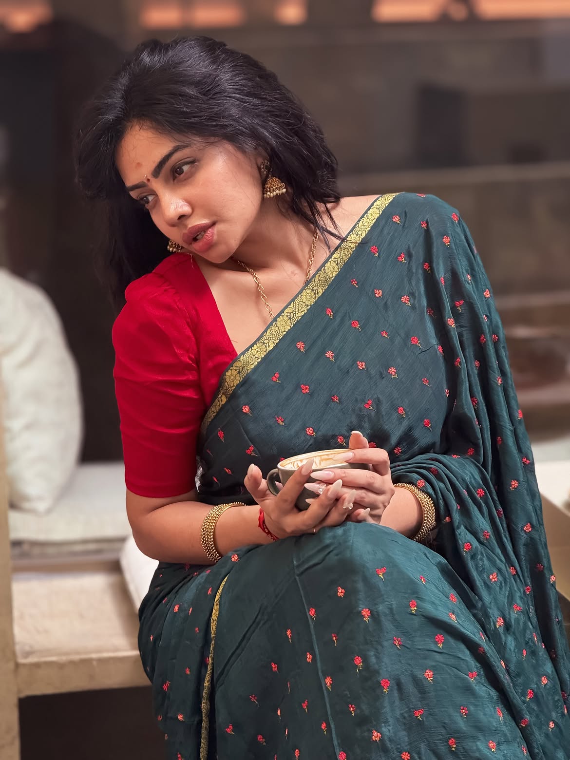 Anala Susmitha Stunning Looks in Saree