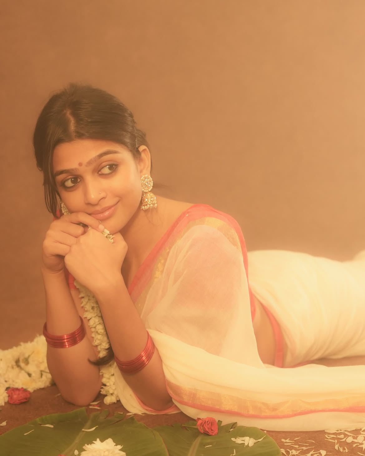 Ananthika Sanilkumar Looks like Bapu Bomma