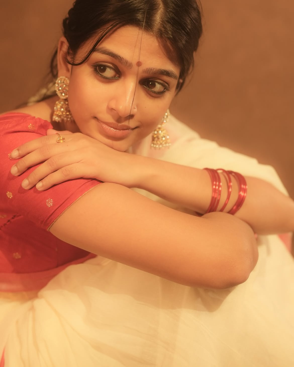 Ananthika Sanilkumar Looks like Bapu Bomma