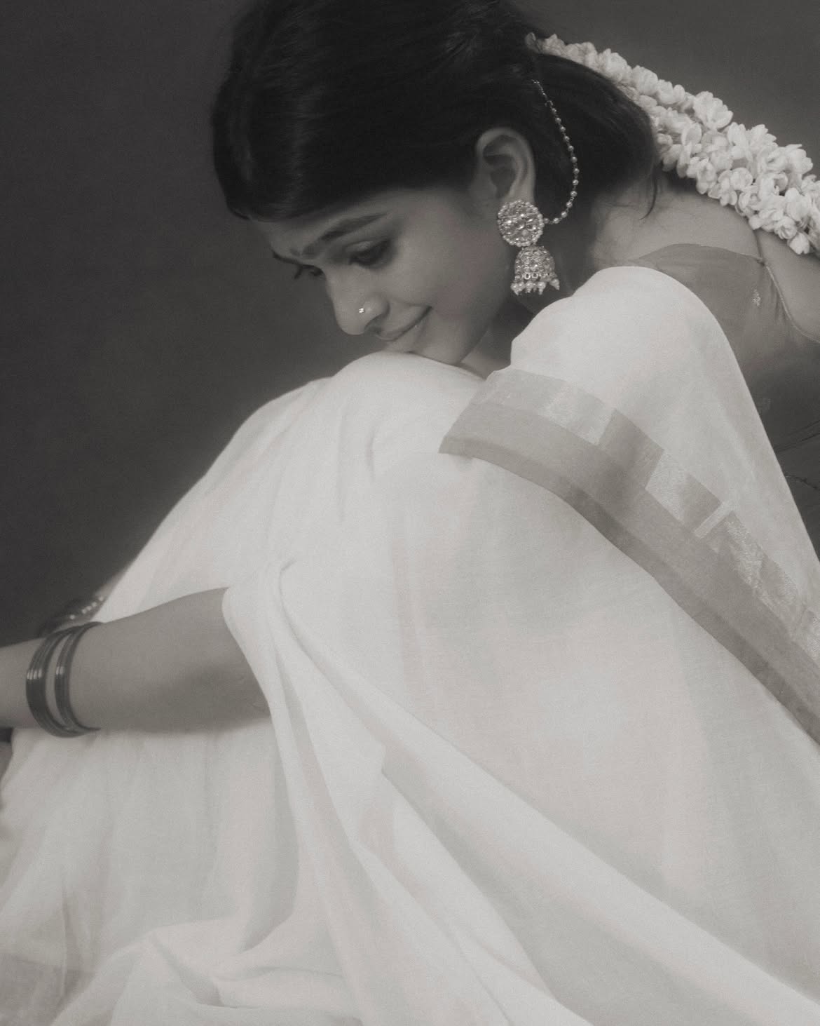 Ananthika Sanilkumar Looks like Bapu Bomma
