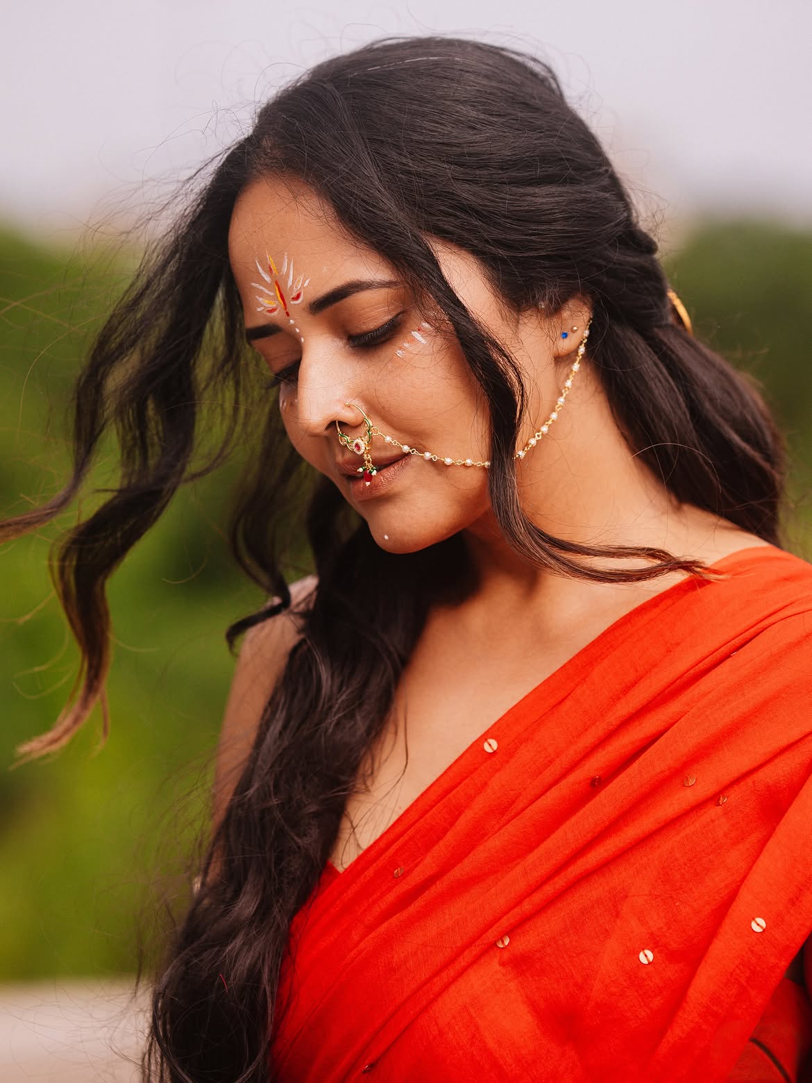 Anasuya Bharadwaj Dance Poses on Krishnashtami