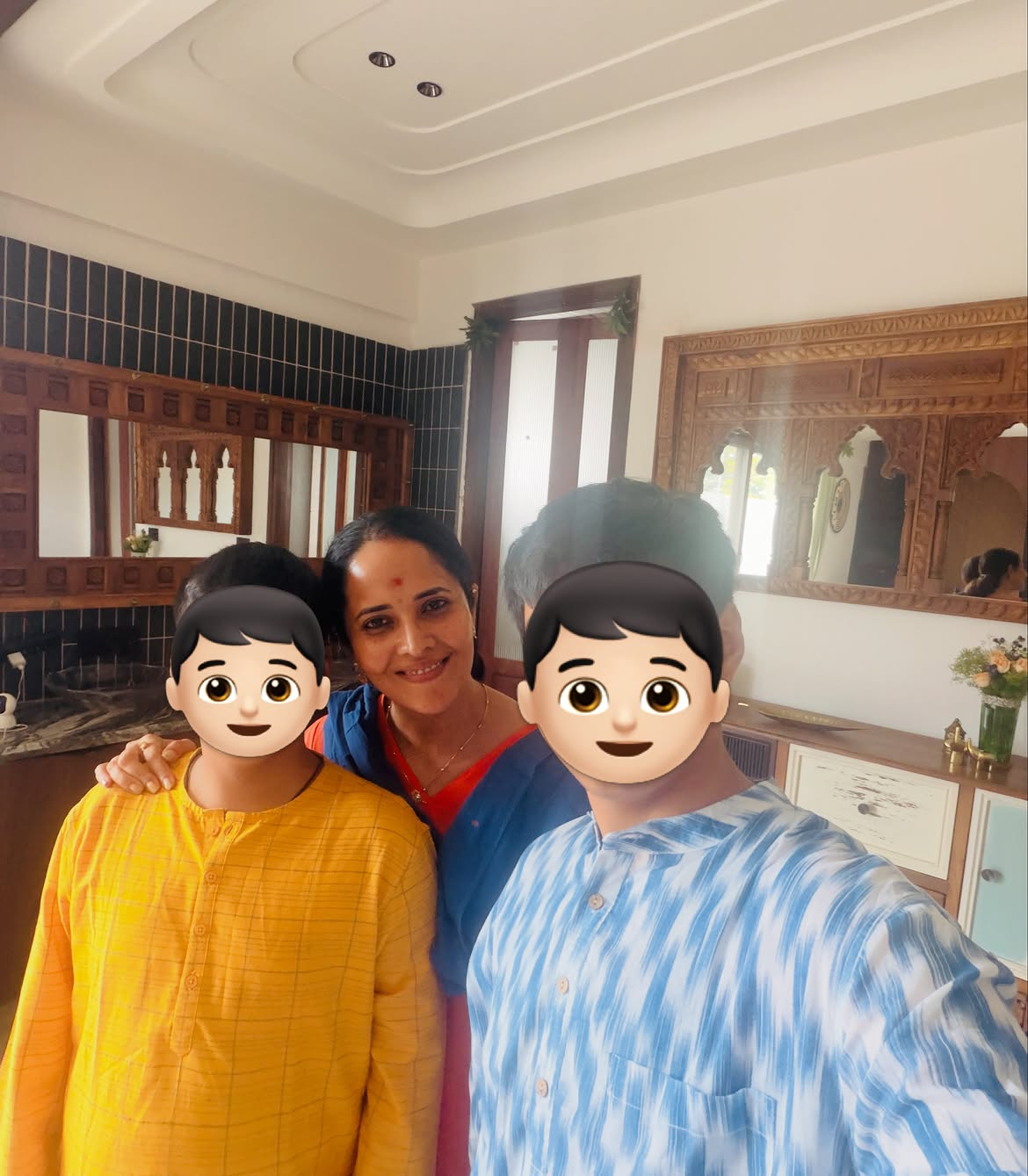 Anasuya Bharadwaj Vinayaka Chavithi Celebrations