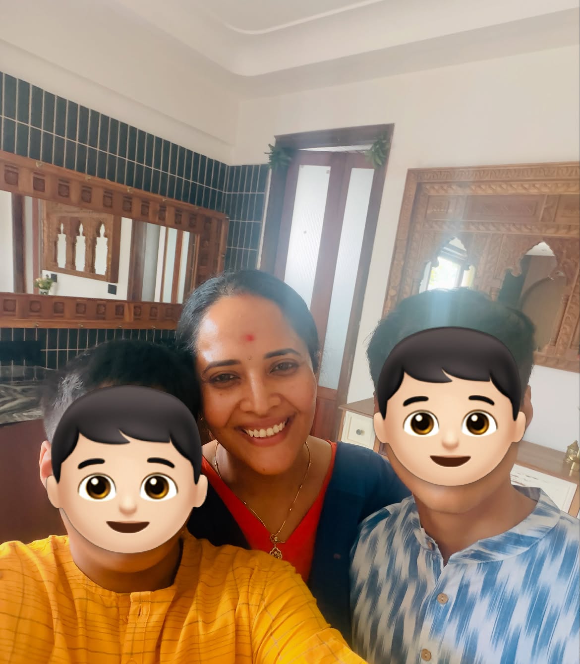 Anasuya Bharadwaj Vinayaka Chavithi Celebrations