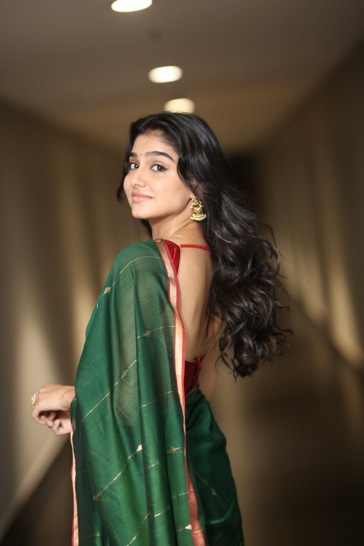 Anaswara Rajan Cute Photos in Saree