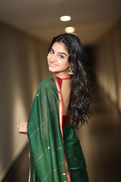 Anaswara Rajan Cute Photos in Saree