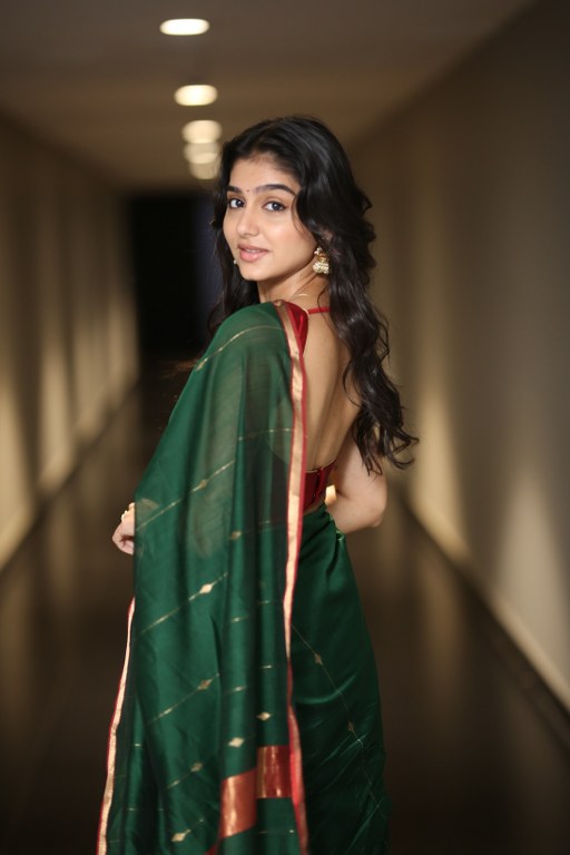 Anaswara Rajan Cute Photos in Saree
