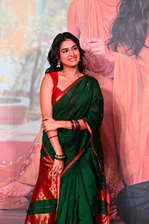 Anaswara Rajan Cute Photos in Saree