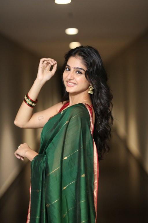 Anaswara Rajan Cute Photos in Saree