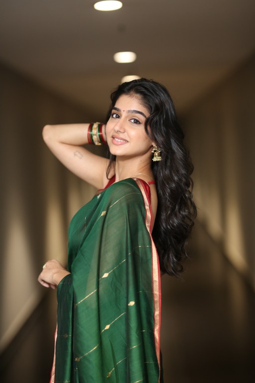 Anaswara Rajan Cute Photos in Saree