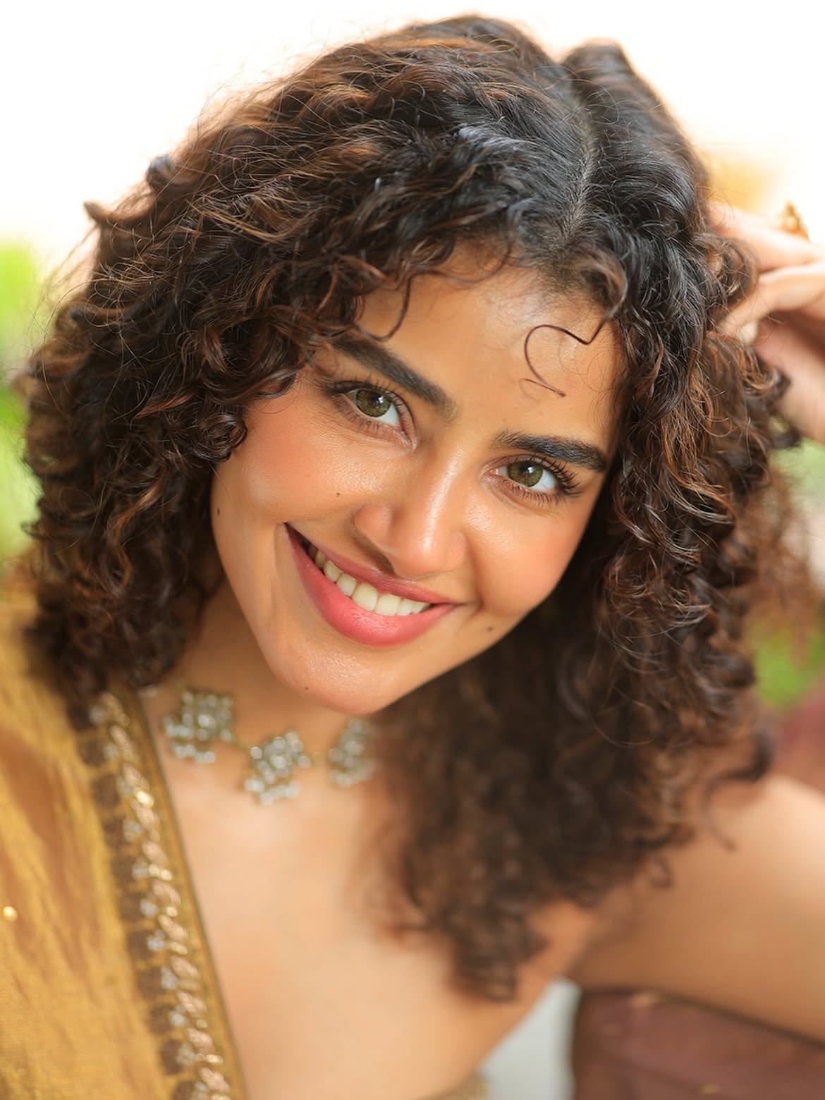 Anupama Parameswaran Shines in Curly Hair Style