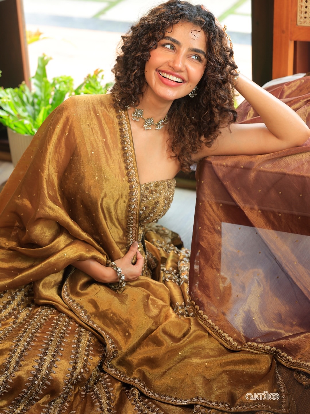 Anupama Parameswaran Shines in Curly Hair Style