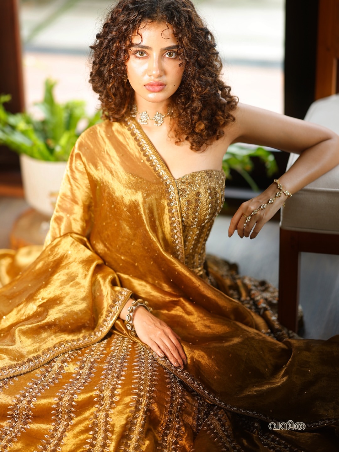 Anupama Parameswaran Shines in Curly Hair Style