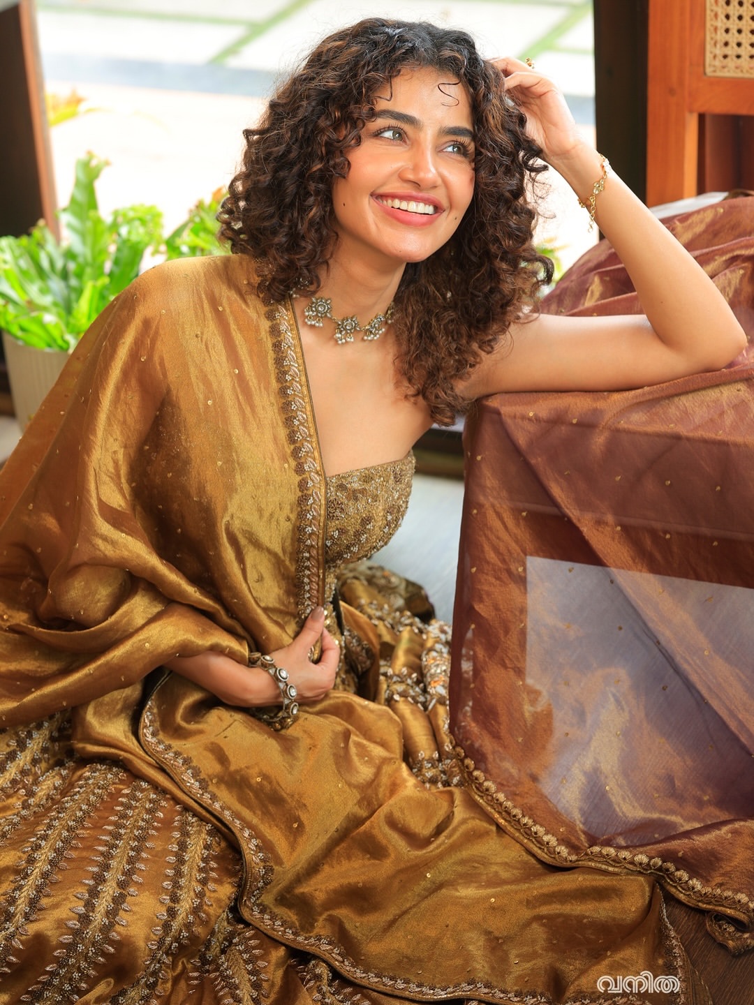 Anupama Parameswaran Shines in Curly Hair Style