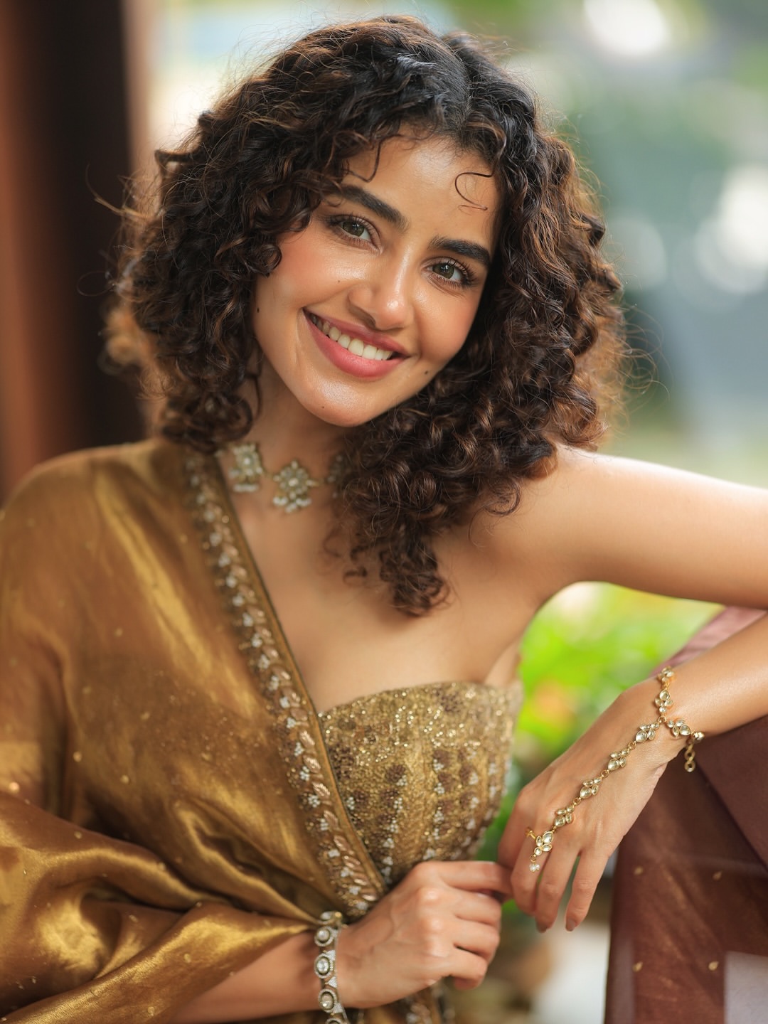Anupama Parameswaran Shines in Curly Hair Style