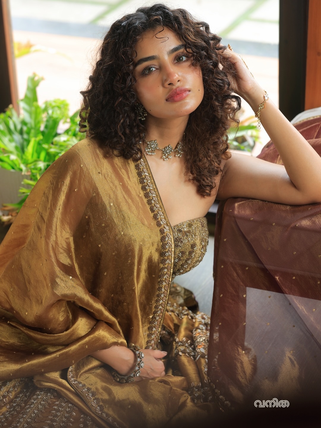 Anupama Parameswaran Shines in Curly Hair Style