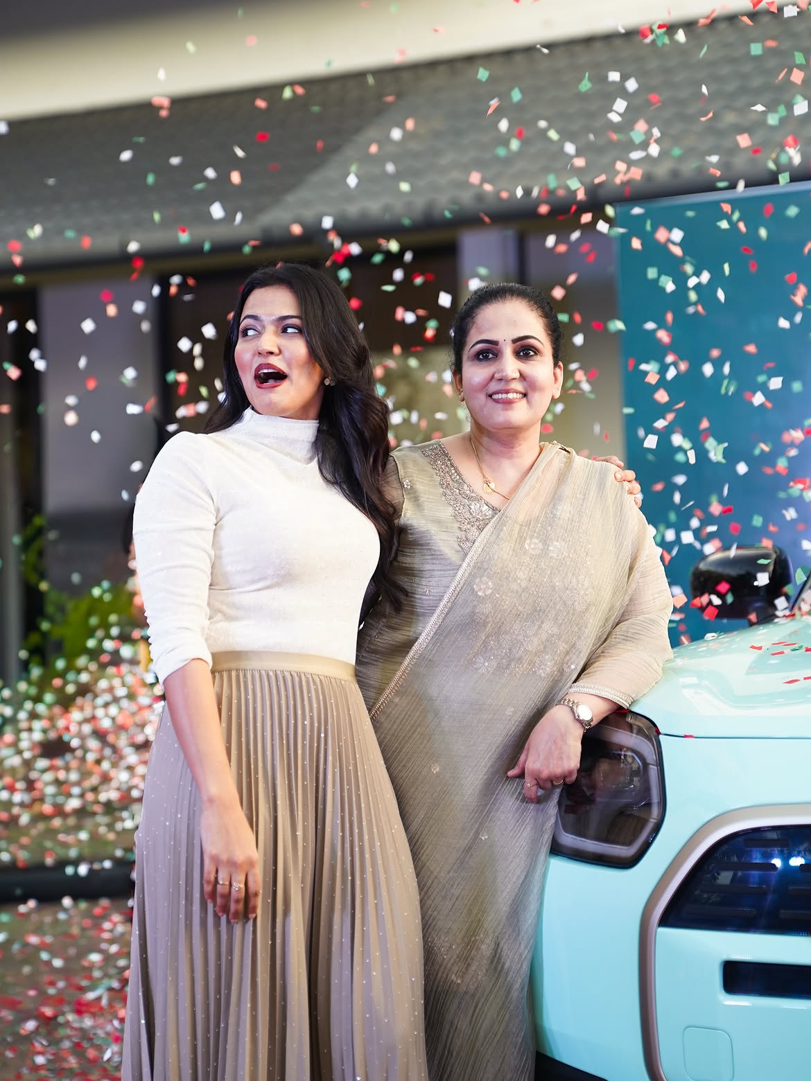 Aparna Das Buys Luxery Mini Cooper Car